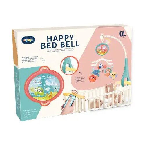 Magic Toys Živalski glasbeni pisan obesek za otroško posteljico Cene