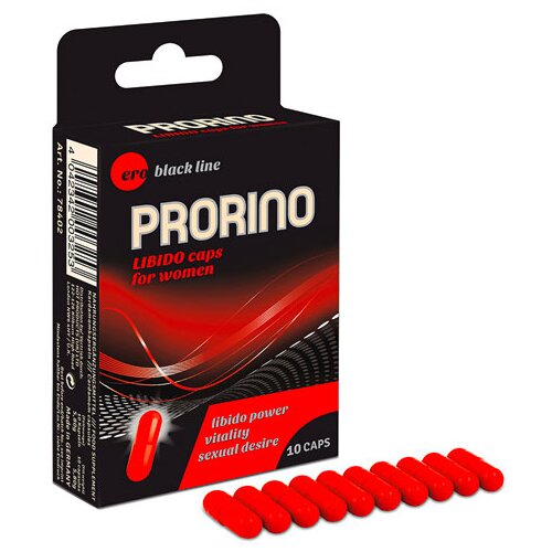 Hot Kapsule za ženske ERO &amp;quot;Prorino Libido&amp;quot; - 10 kapsul (R610542-10) Slike