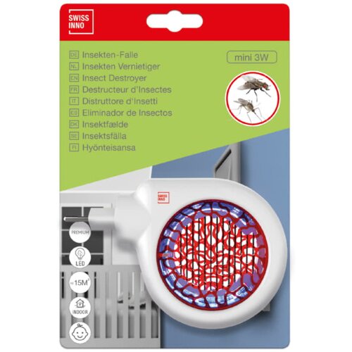 SWISSINO uređaj za za&amp;scaron;titu od insekata LED Indoor (3 W, Učinkovitost: 15 m&amp;sup2;) Slike