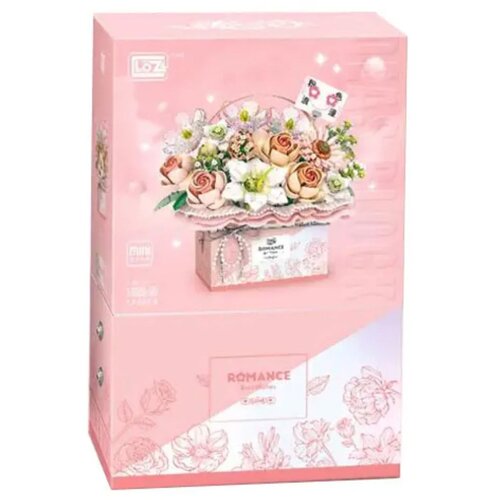 LOZ Flower Gift Box Pink Cene