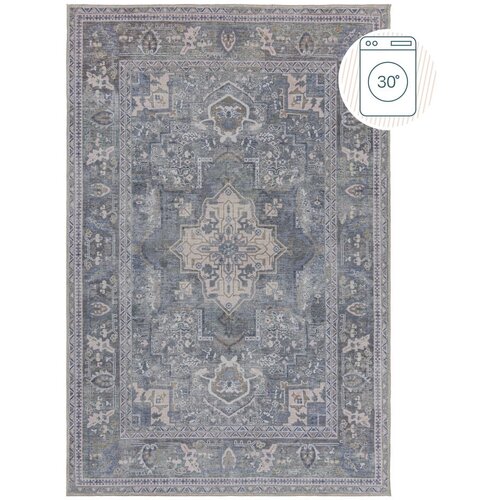 Flair Rugs Zeleni perivi tepih od mje&amp;scaron;avine recikliranih vlakana 120x170 cm Windsor &amp;ndash; Slike