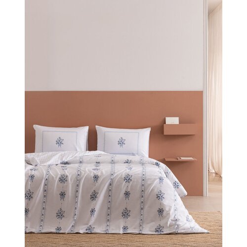 Madame coco Set posteljine Victorie, Dvokrevetni, Ranforce, Beli Cene