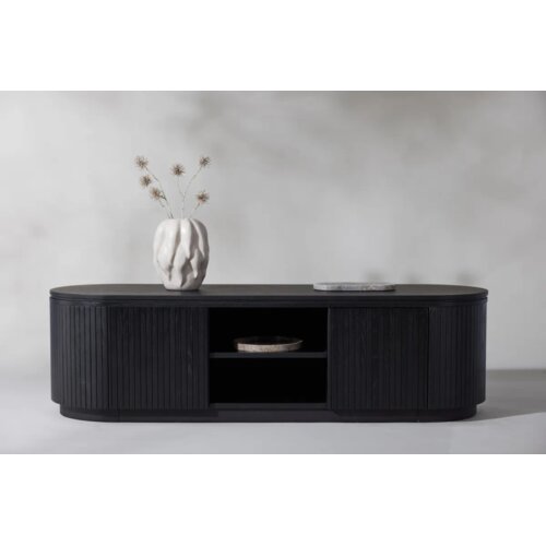 Vind Collection Vind TV komoda Fj&amp;auml;llbacka 48 &amp;times; 45 &amp;times; 160 cm, crna Slike