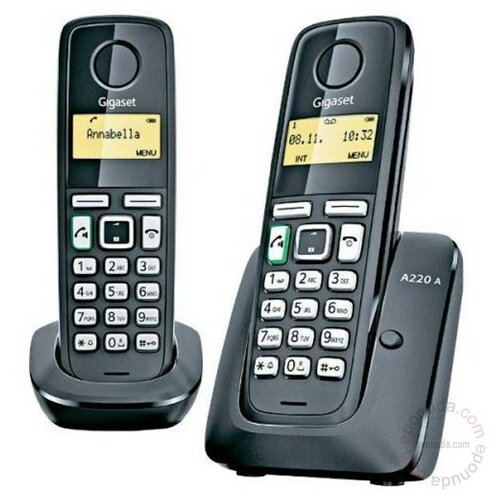 Siemens A220A Duo bežični telefon Slike