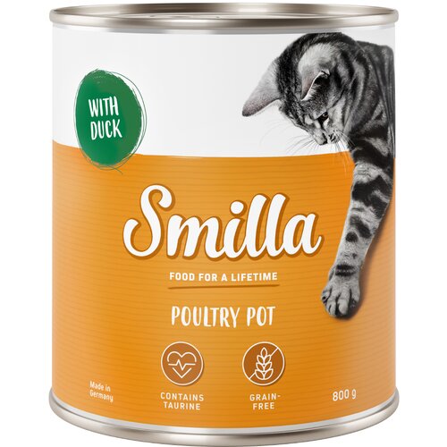 Smilla lončić s peradi - ekonomično pakiranje 24 x 800 g - Perad s pačetinom Cijene