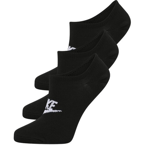 Nike Everyday Essential No-Show Socks 3-Pack Black/ White Cene
