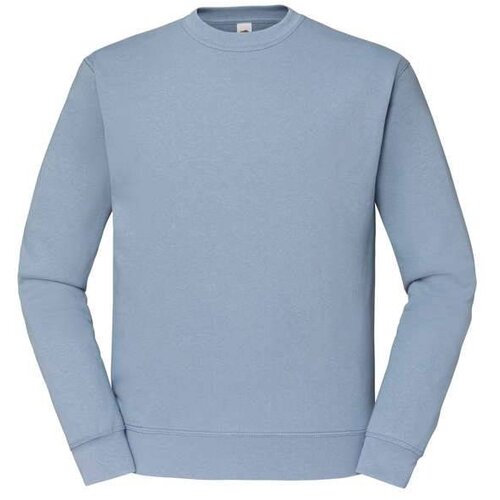 Fruit Of The Loom Men's Blue Sweatshirt Set-in Sweat Cene