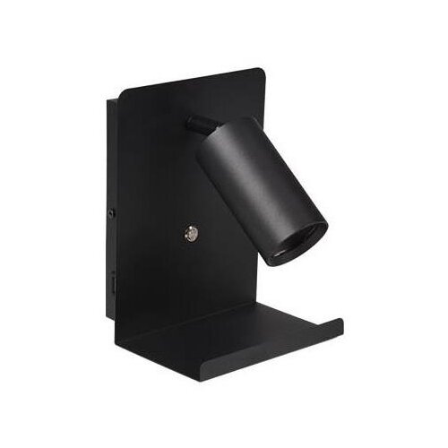  Zidno spot svetlo sa policom i USB punjačem 1xGU10/35W/230V crno Cene