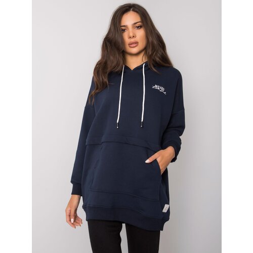 RELEVANCE Sweatshirt-RV-BL-7095.30P-navy blue Cene
