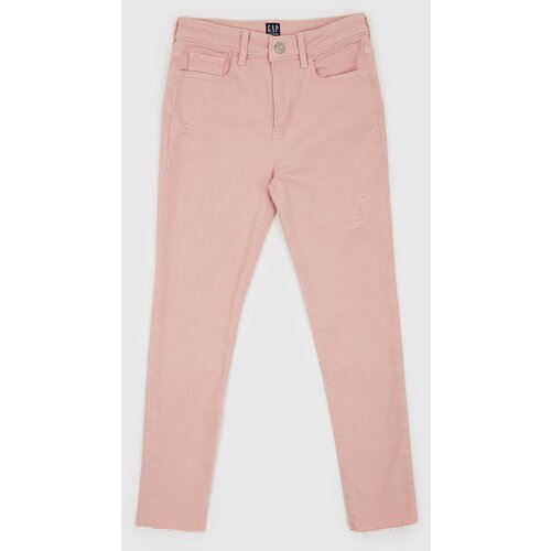 GAP Kids jeans high rise color - Girls Cijene