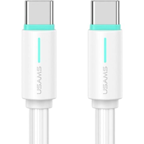 Usams USB-C/USB-C KABEL 1M 60W ZA TELEFONE, PRENOSNIK BELA YU SERIJA SJ734, (21980414) Cene