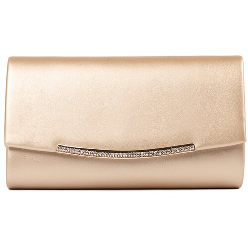 Shelvt Gold clutch bag with chain Cijene