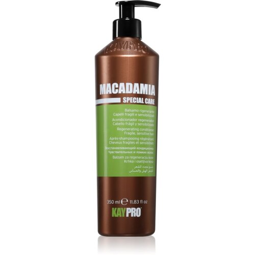 Kaypro Macadamia Regenerating Conditioner balzam za lomljive in izčrpane lase 350 ml Cene