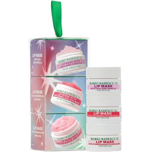 Mario Badescu Mini Lip Mask Ornament darilni set za ustnice Cene