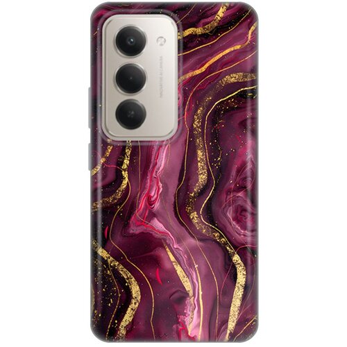  Torbica Silikonska Print za Xiaomi Redmi 15 4G Burgundy Cene