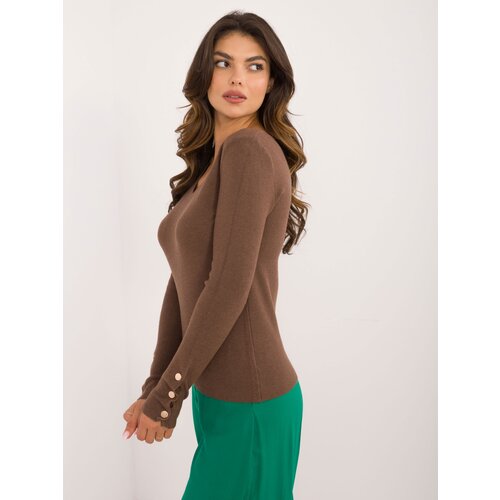 Wool Fashion Italia Sweater-AT-SW-2334.49-brown Slike