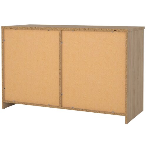 Tvilum Komoda v hrastovem dekorju z drsnimi vrati v naravni barvi 119x76x50 cm Naia &amp;ndash; Slike