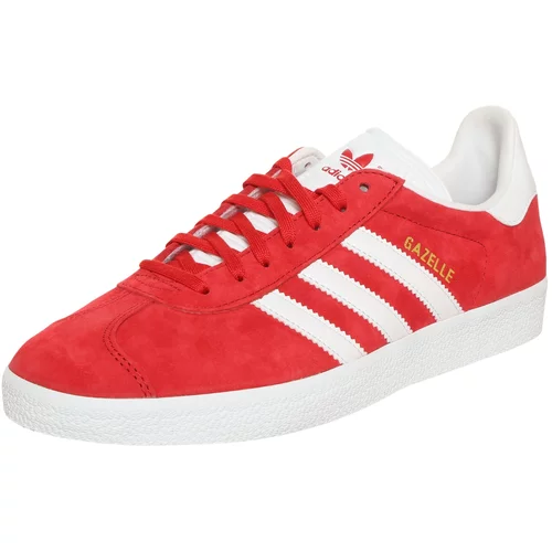 Adidas Niske tenisice 'Gazelle' zlatna / klasično crvena / bijela