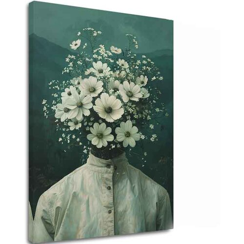  Slika FLOWER HEAD | Talijansko platno Cijene