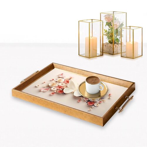 Aberto Design poslužavnik TPEA9900 50 x 29 x 3,5 cm, &scaron;areni Cijene
