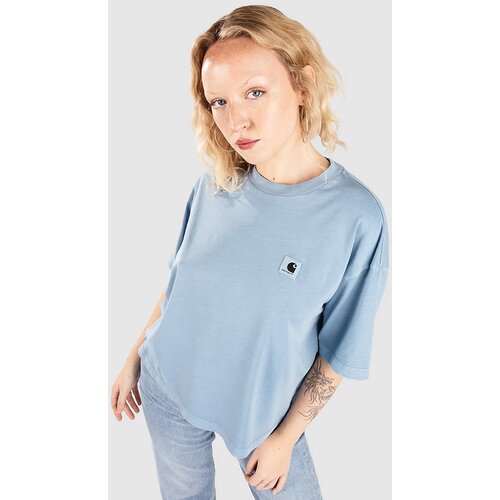 Carhartt WIP Nelson T-shirt clay blue / garment dyed Cene