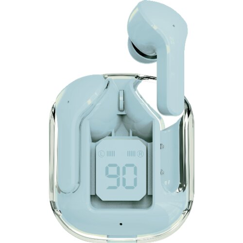 ADDAtech Slušalke TWS-003-LB, Crystal TWS, v-ušesne, AAC, bluetooth 5.1, svetlo modre, (21255126) Cene