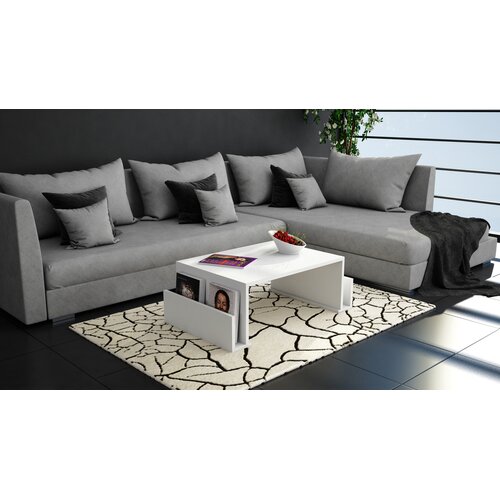 Hanah home Club sto Magazin 95x36.8x60cm Bijeli Cene