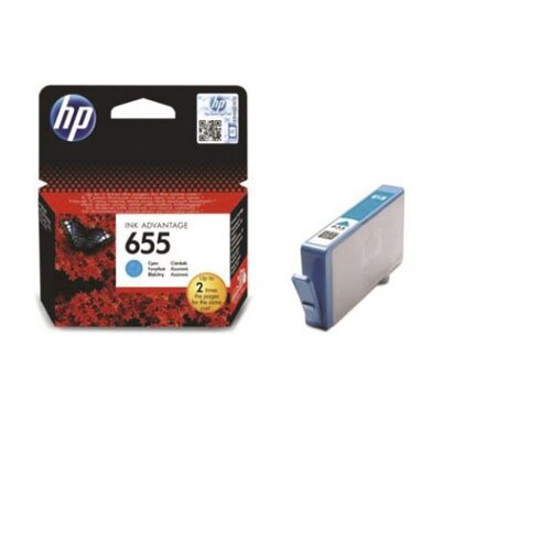 Ink JET HP. NO.655 CZ110AE ORIGINAL PLAVI * DO ISTEKA ZALIHA Cijene