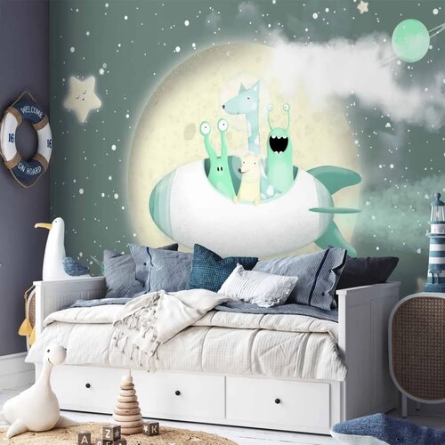  Foto tapeta - Space Adventure - Third Variant 500x350 Vodootporna Cene