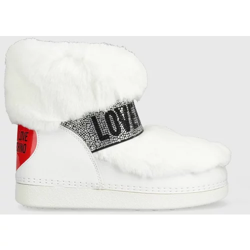 Love Moschino Čizme za snijeg SKIBOOT20 boja: bijela, JA24202G0HJW0100