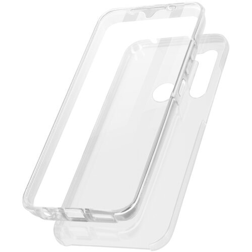 AVIZAR Ovitek za Xiaomi Redmi Note 8 in Note 8 2021, poln 360° ohišje: mehka sprednja stran in trda zadnja stran - prozorna, (20629891) Cene