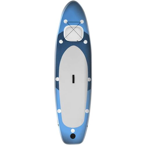 VidaXL Set daske za veslanje stojeći na napuhavanje plavi 300x76x10 cm Slike