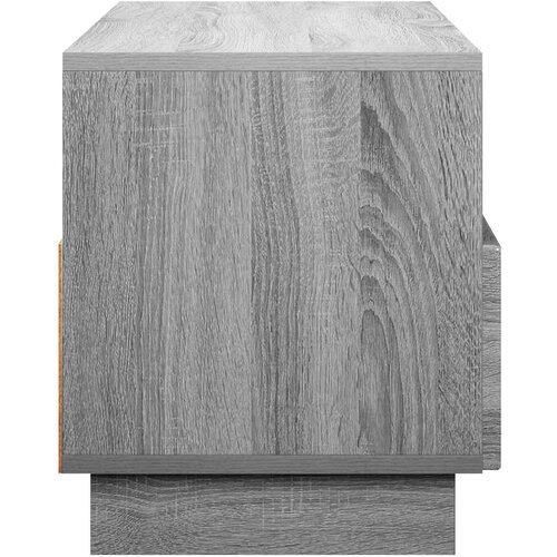  TV stalak 90 x 34.5 x 40 cm Siva Sonoma Konstruirano drvo Slike