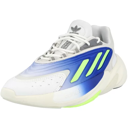 Adidas Niske tenisice 'Ozelia' plava / neonsko zelena / bijela