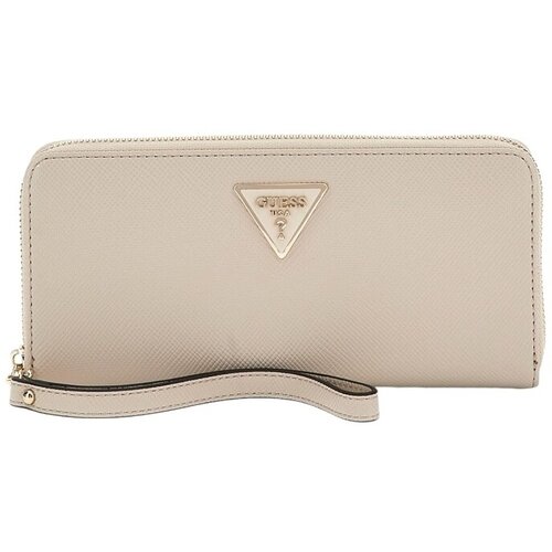 Guess LAUREL SLG LARGE ZIP AROU Bež Cene