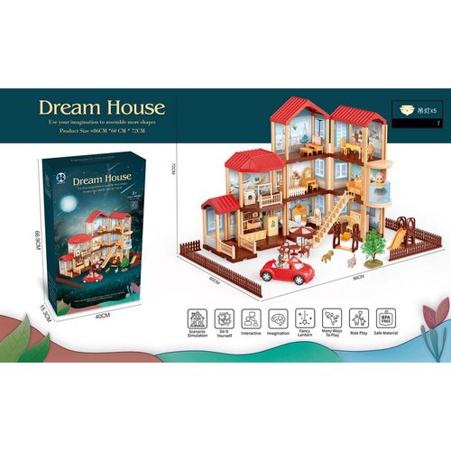  Kućica za lutke MEGA Magic House + dodaci Cene