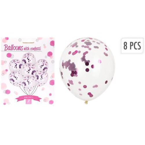  BALONI SA KONFETIMA SET 8/1 SIVI Cijene