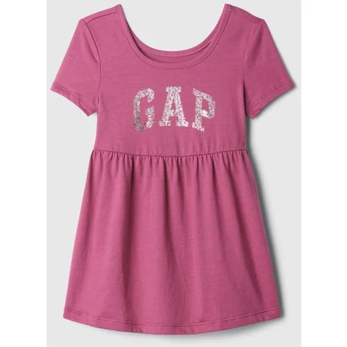 GAP Baby dress with logo - Girls