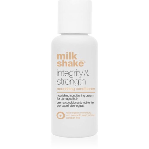 Milk Shake Integrity &amp;amp; Strength Nourishing Conditioner hranilni balzam za po&amp;scaron;kodovane lase 70 ml Slike