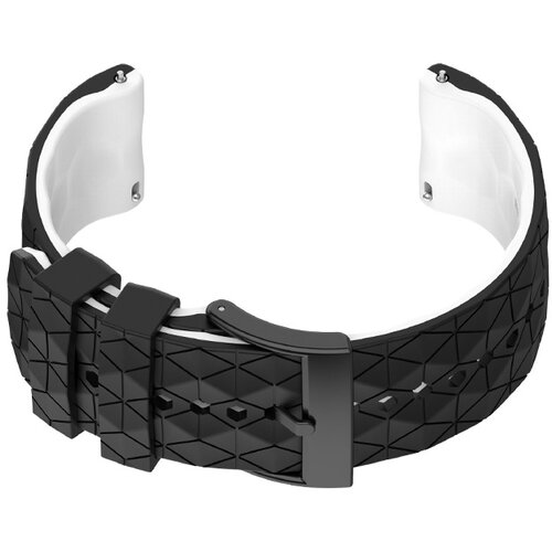INF silikonski trak za suunto 9 & 7 black+white, (21543269) Cene