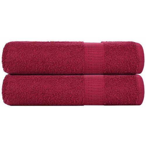 vidaXL Ručnici za ruke FROGN 2 kom. Bordo 50x100 cm 360 g/m² - Bordo 50 x 100 cm 2 Cene