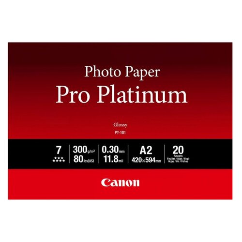 Canon Pro Platinum PT-101 A2 Premium Fotopapier, 20 Blatt 300g/m² glossy Cijene