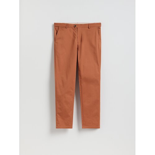 Reserved Chino slim fit hlače - karmin-crveno Cene