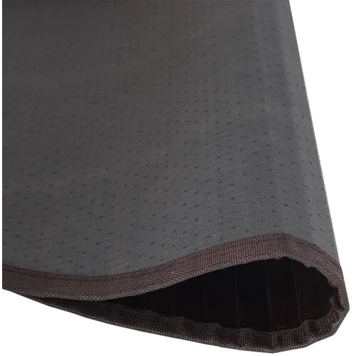  Okrugli tepih tamnosmeđi 80 cm bambus - Tamno smeđa 80 cm Slike