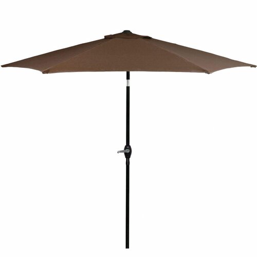  Vrtni suncobran - 250 cm, smeđi Slike