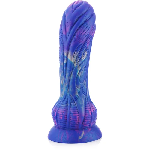 HiSmith WDD023-M Wildolo Silicone Dildo Blue-Purple