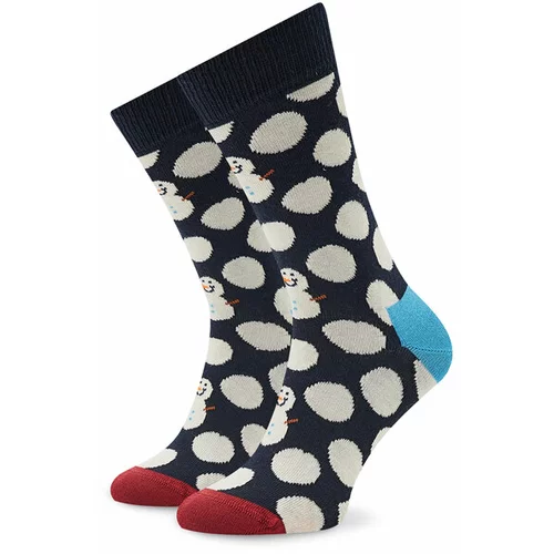 Happy Socks BIG DOT SNOWMAN Klasične čarape, tamno plava, veličina