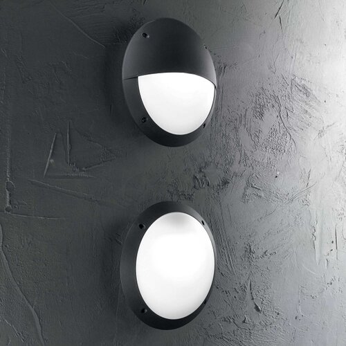 Ideal Lux - Spoljna zidna svetiljka LUCIA 1xE27/23W/230V IP66 crna Slike