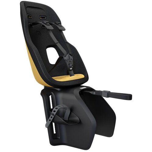 Thule Yepp Nexxt 2 Maxi Rack Mount dečje sedi&amp;scaron;te za bicikl - Burnished Yellow Slike