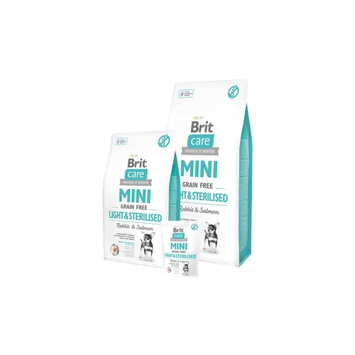 Brit Care Mini Grain Free Light &amp;amp; Sterilised - 7 kg Slike